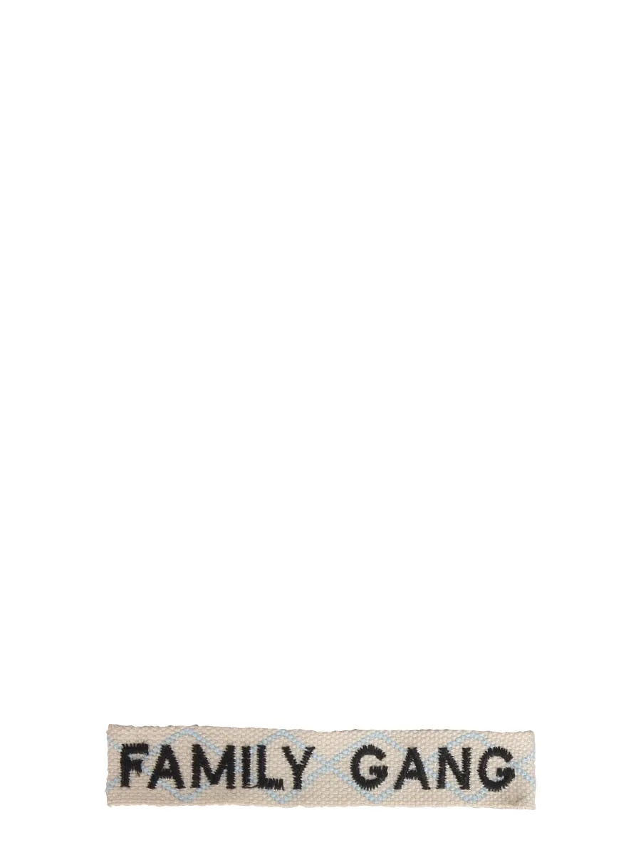 Label K Braided Fabric Bracelet