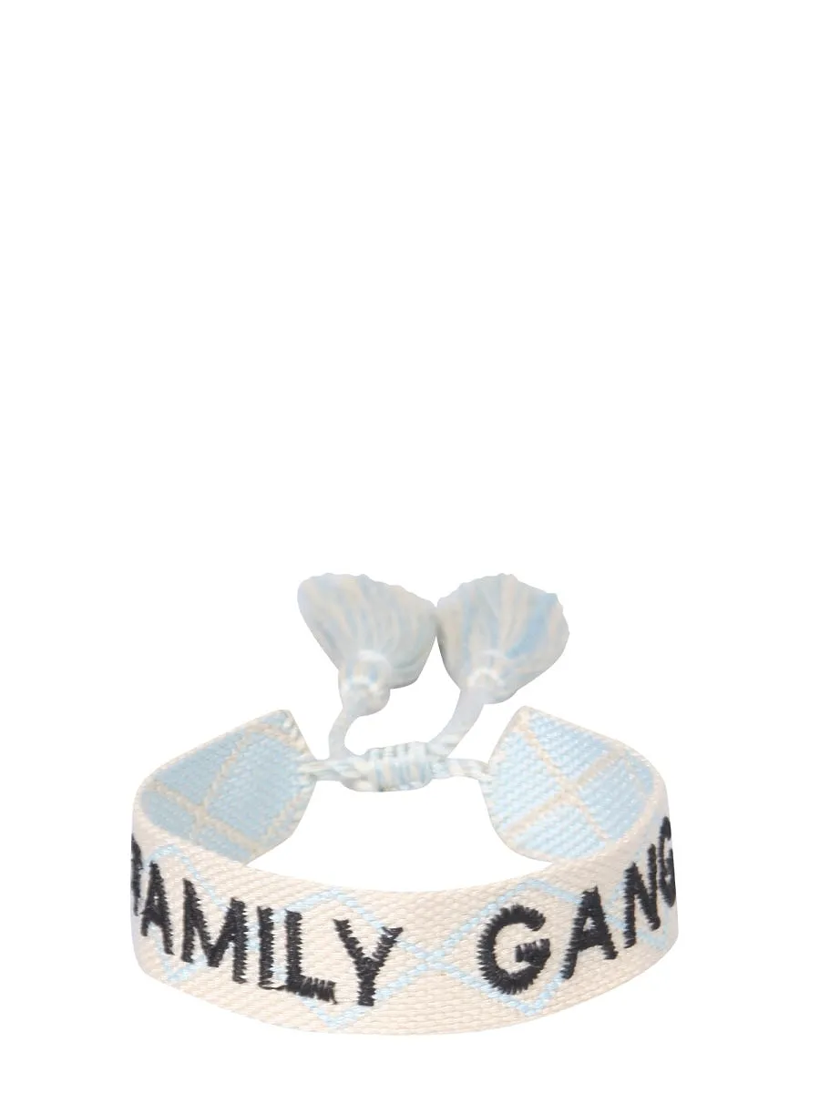 Label K Braided Fabric Bracelet