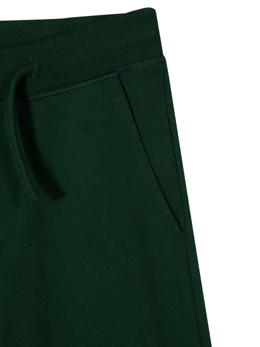 Dsquared Plush Pants Leaf Logo On Front Leg