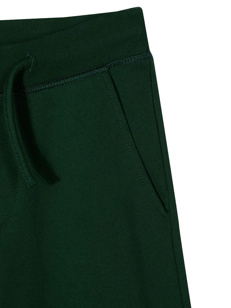 Dsquared Plush Pants Leaf Logo On Front Leg