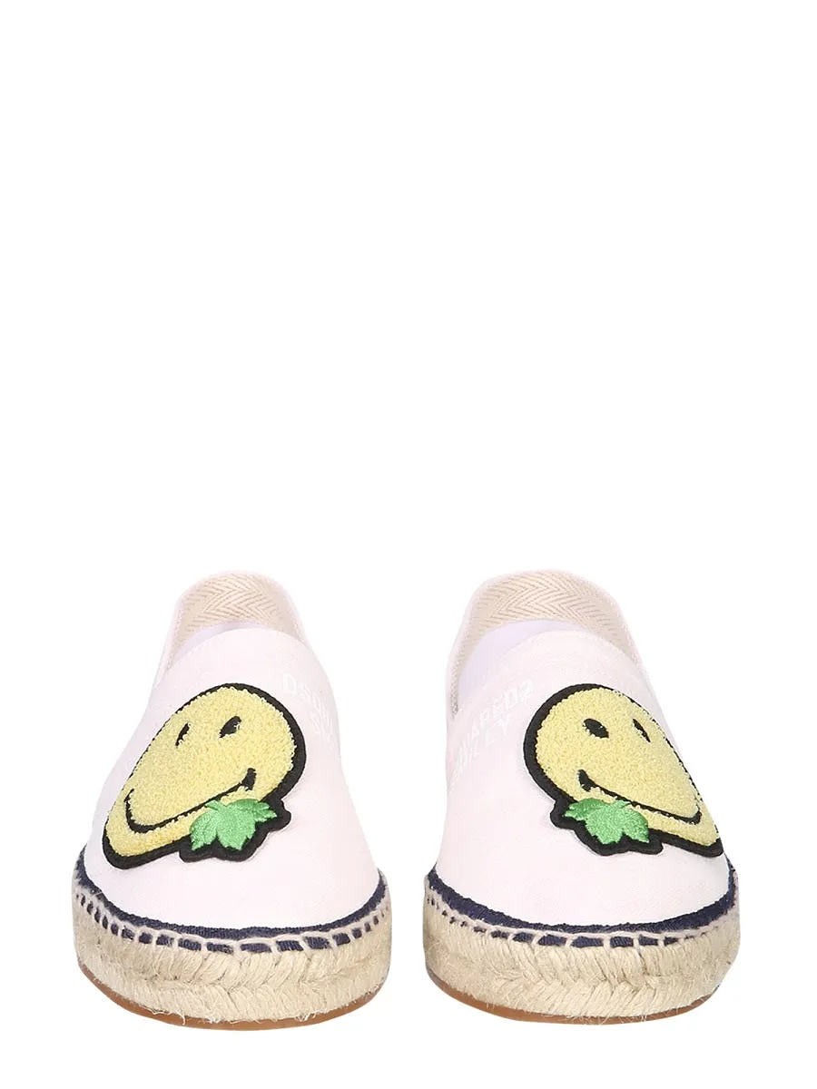 Dsquared Organic Canvas Espadrille