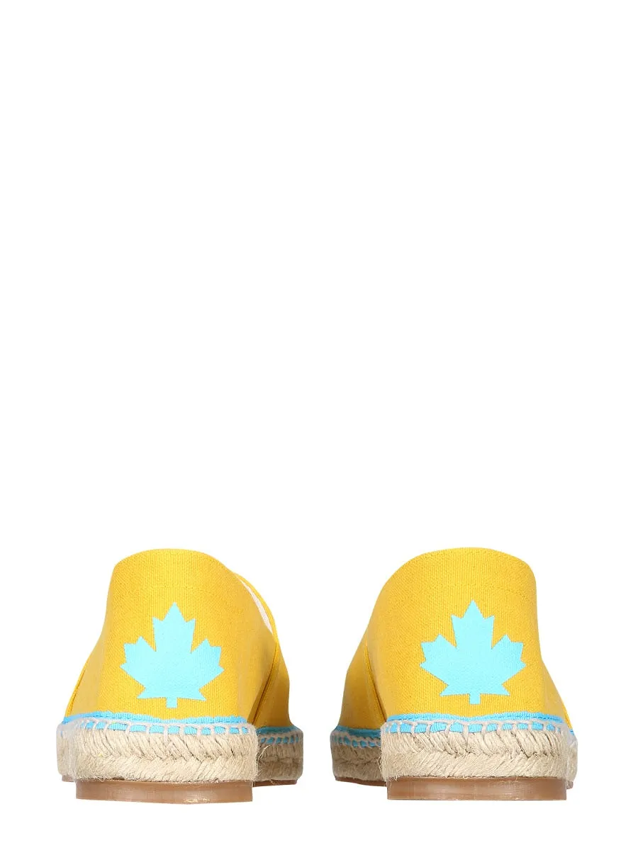 Dsquared Organic Canvas Espadrille