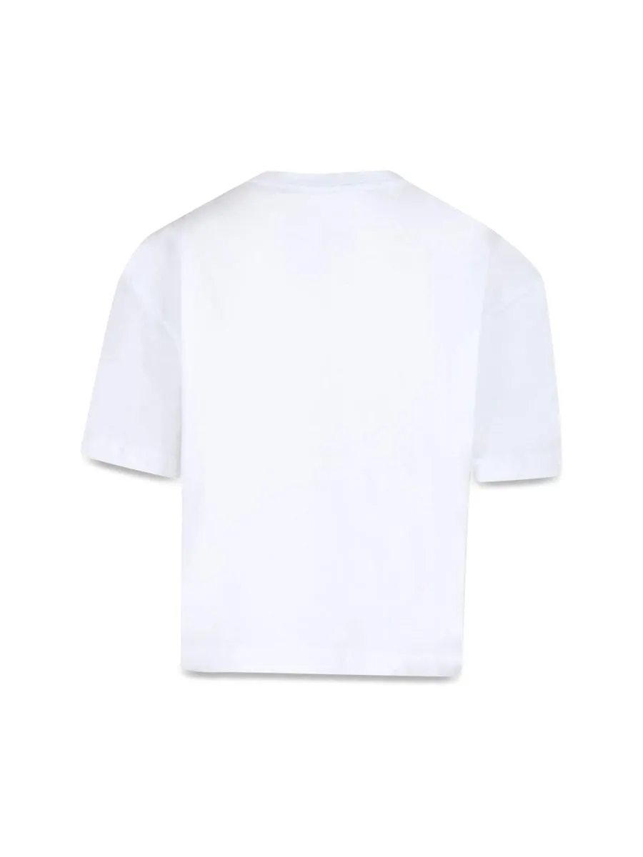 Msgm Jersey T Shirt Girl