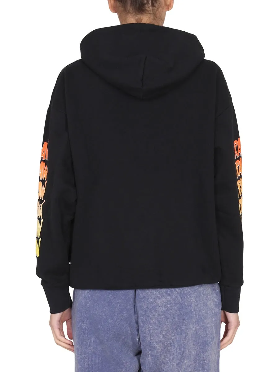 Aries Sweatshirt With Logo Print