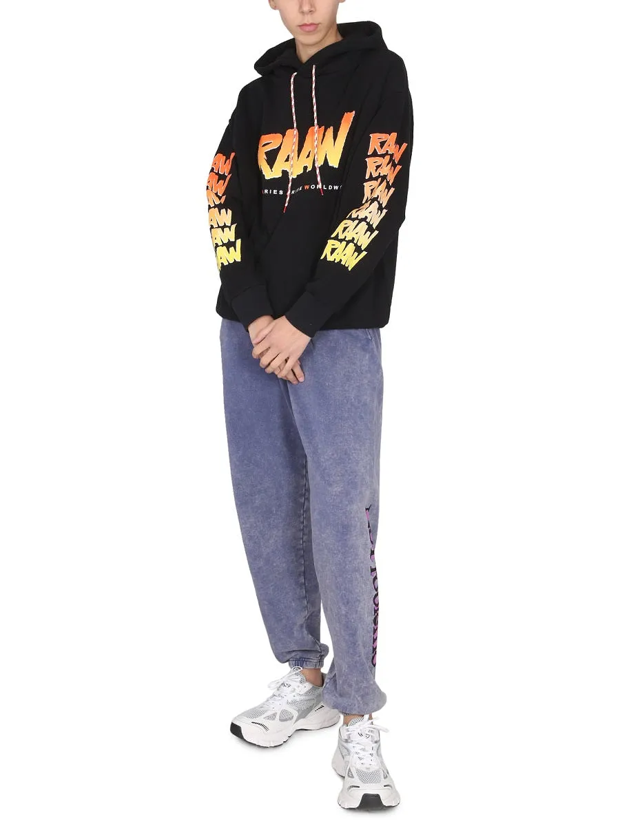 Aries Sweatshirt With Logo Print