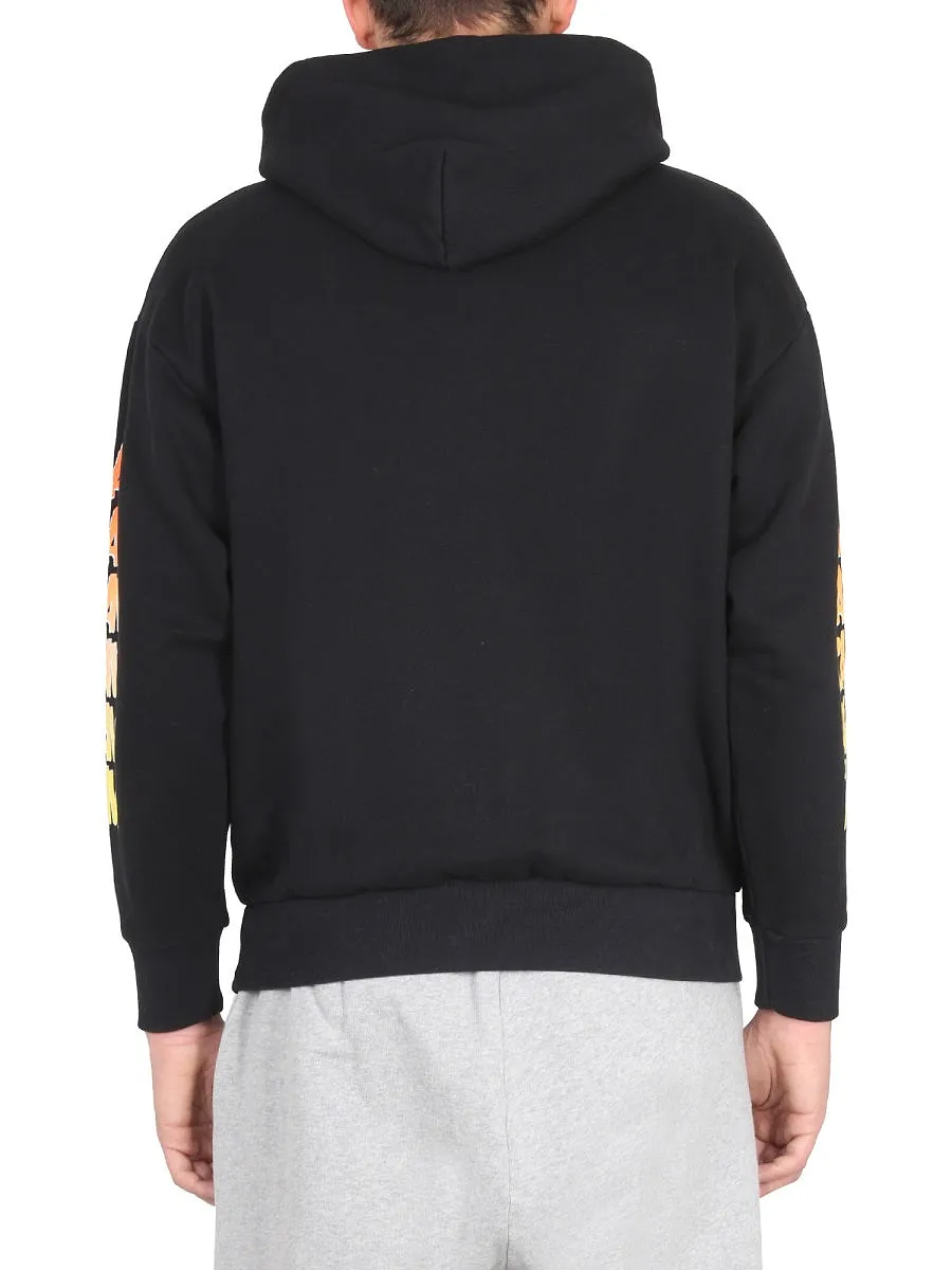 Aries Sweatshirt With Logo Print