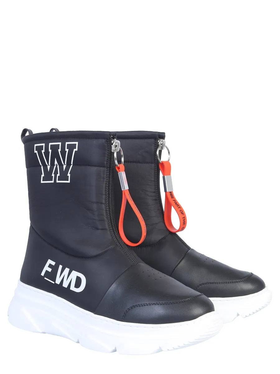 Forward Leather Boot