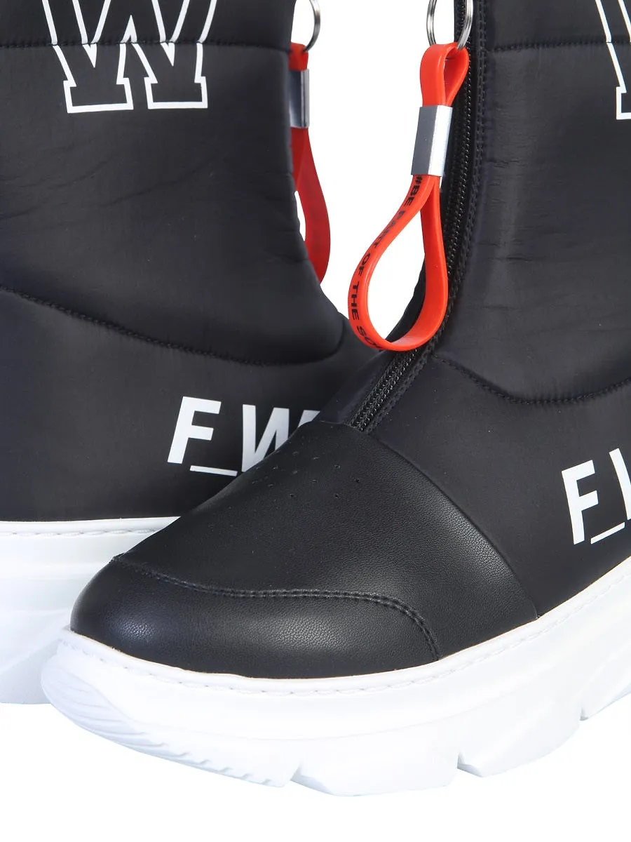 Forward Leather Boot