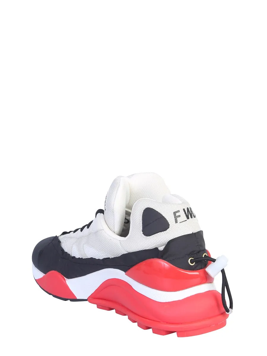 Forward Nylon And Mesh Sneakers
