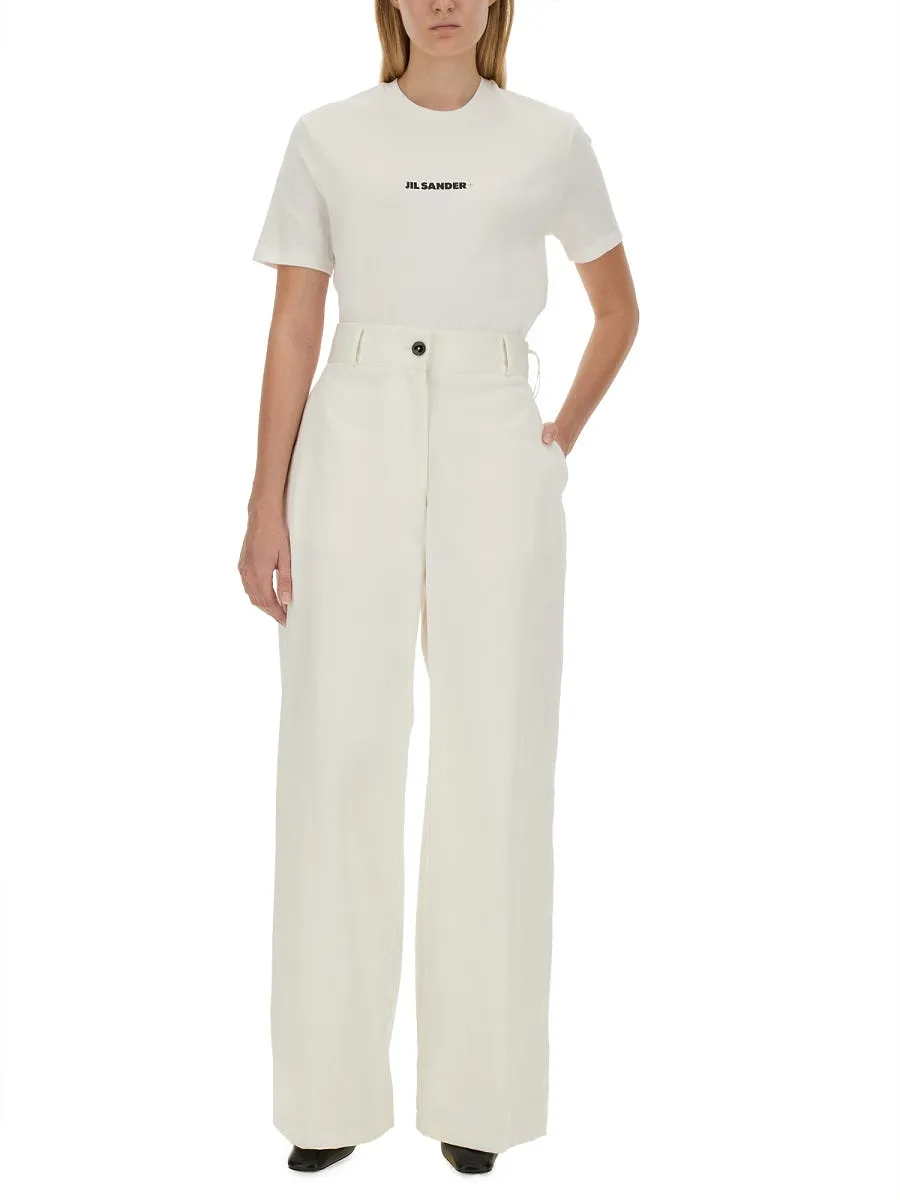 Jil Sander T Shirt With Logo