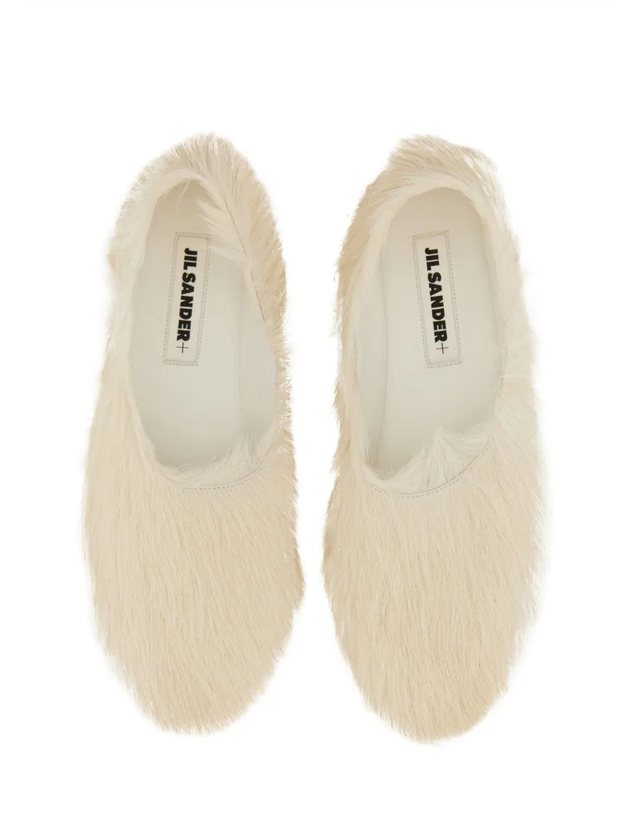 Jil Sander Low Leather Slipper
