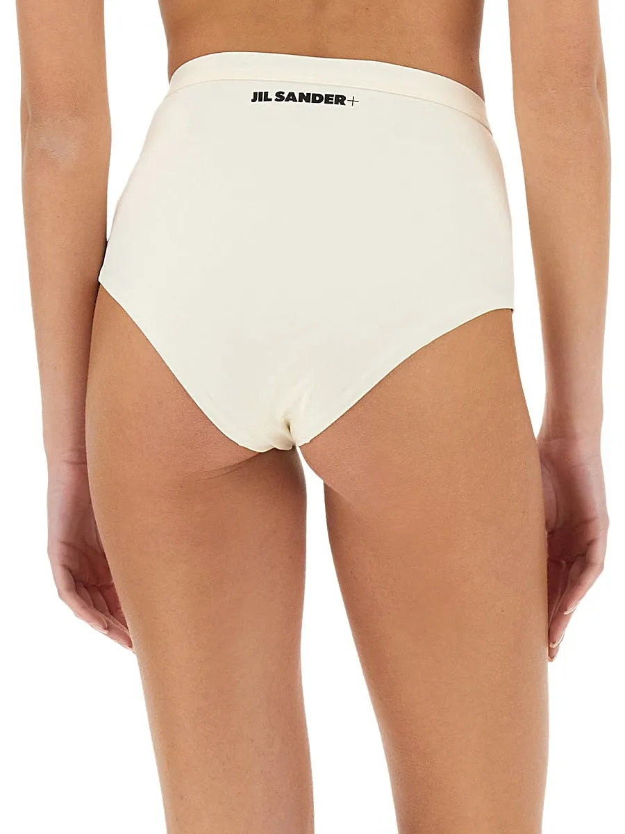 Jil Sander Bikini Briefs With Logo