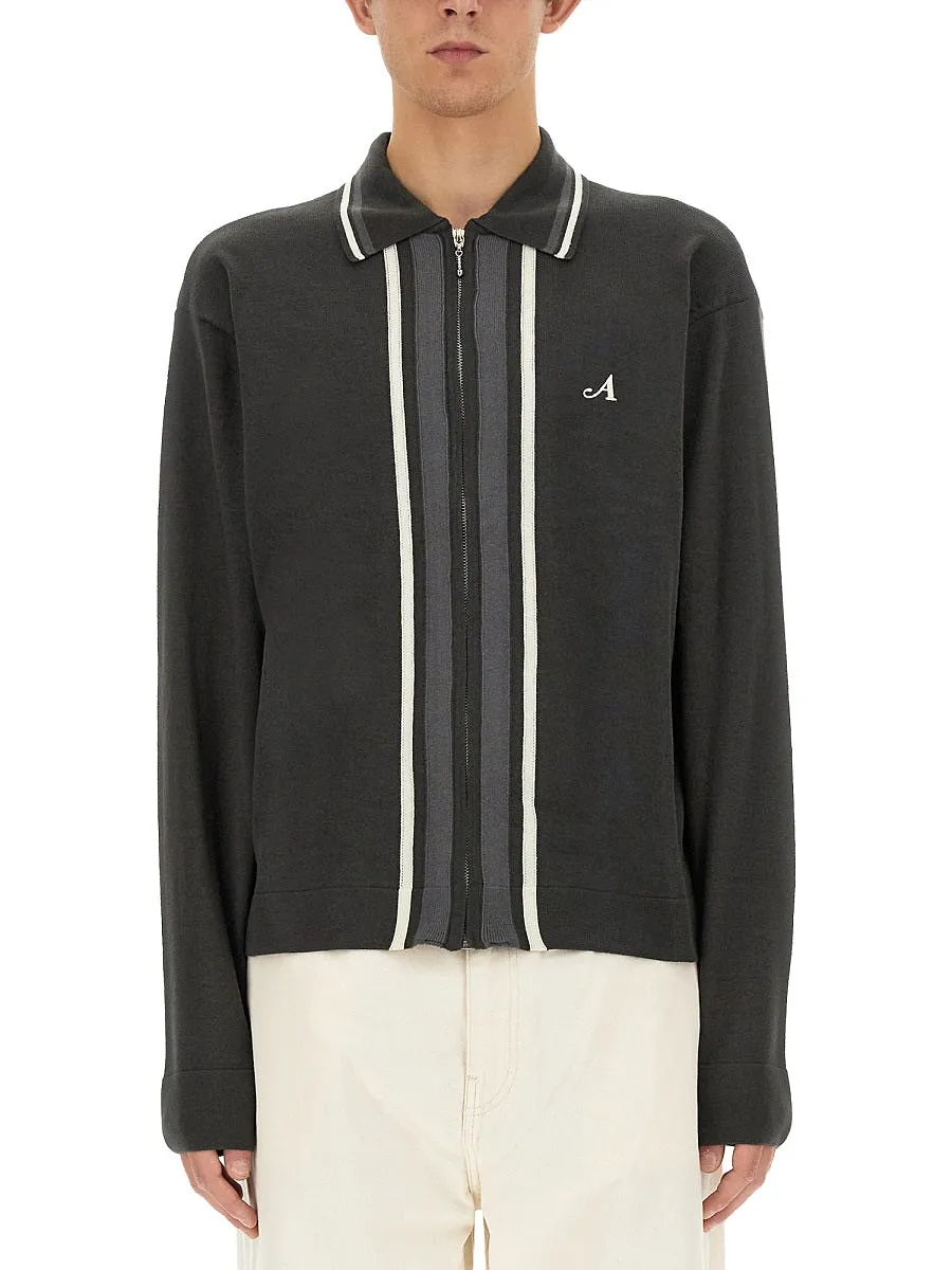 Awake Ny Zip Polo Shirt