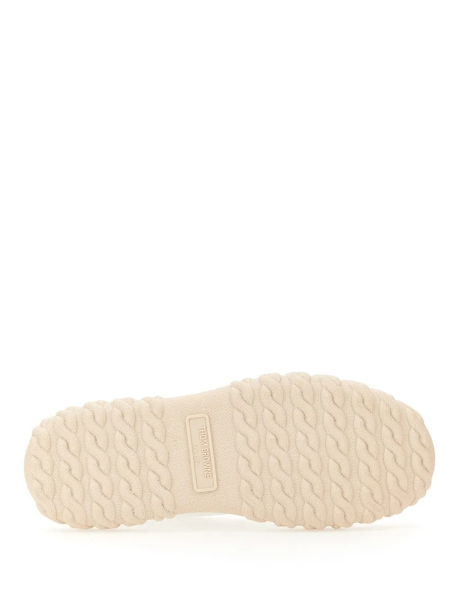 Thom Browne Cotton Canvas Sneaker