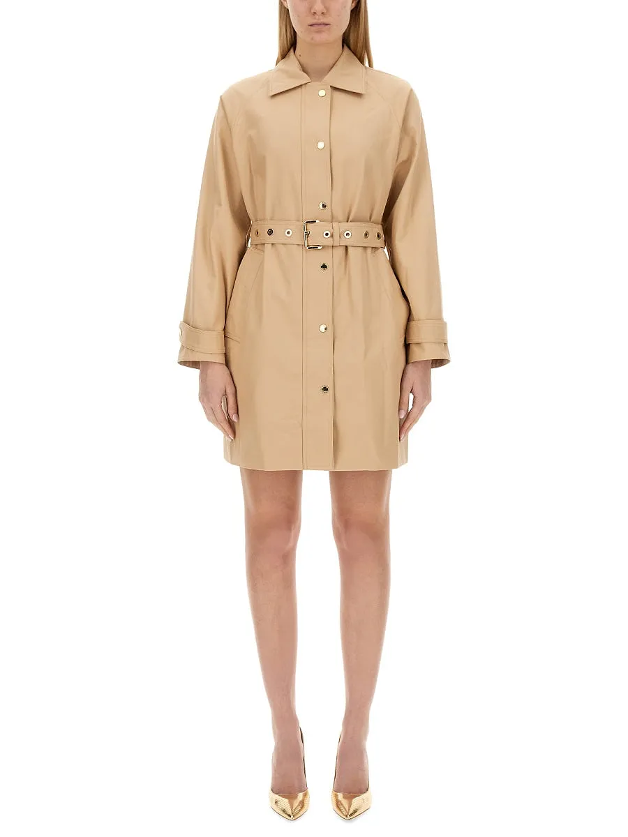 Michael By Michael Kors Cotton Trench Coat