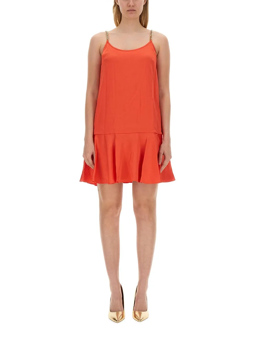 Michael By Michael Kors Dress With Chain Straps
