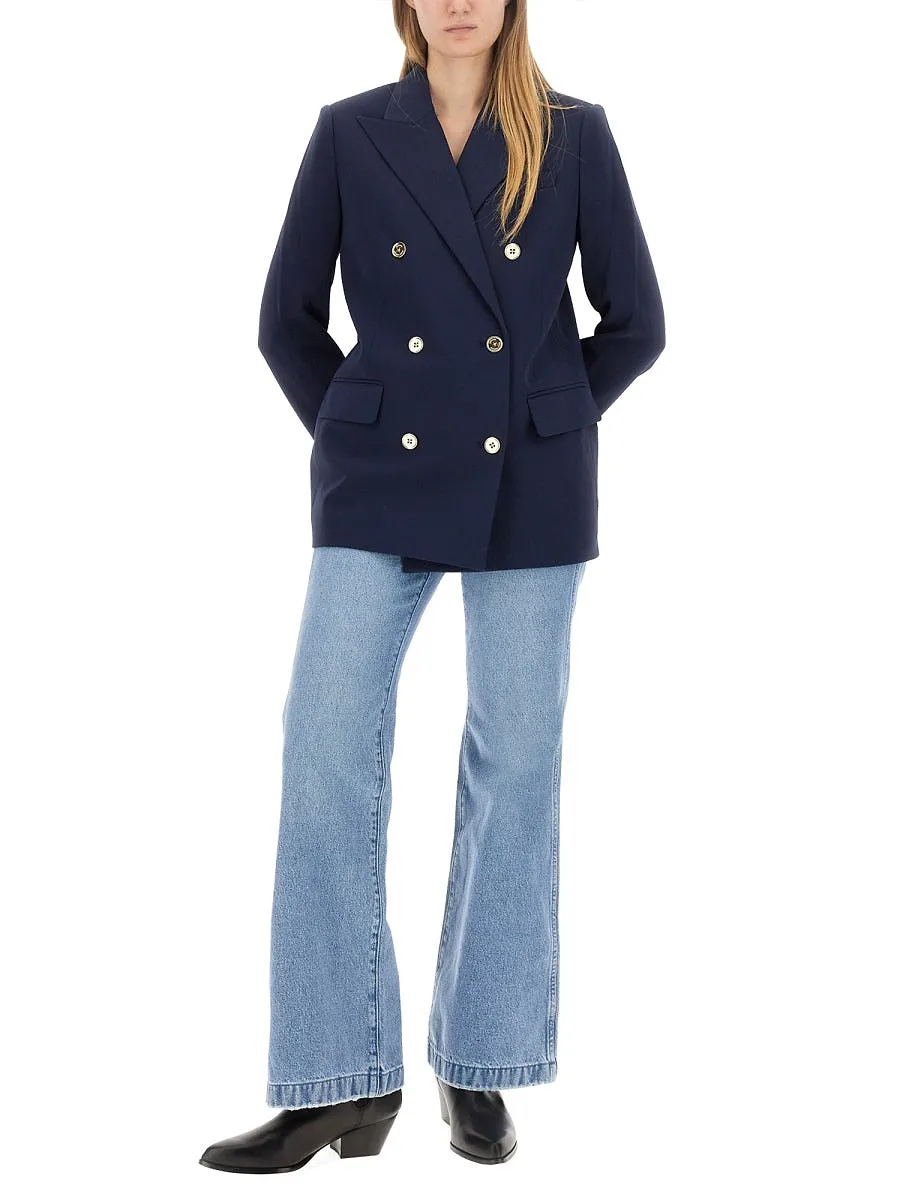Michael By Michael Kors Flare Fit Jeans