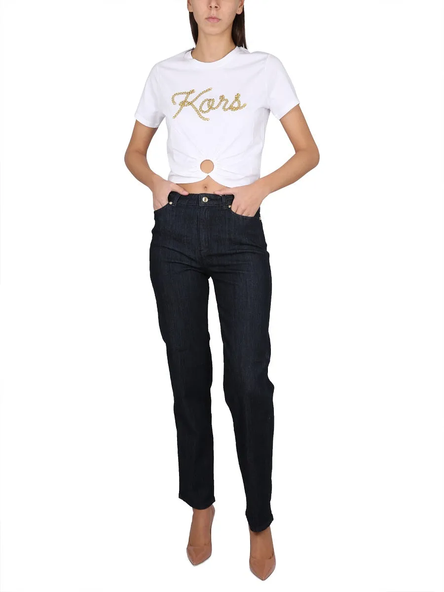 Michael By Michael Kors Straight Leg Jeans