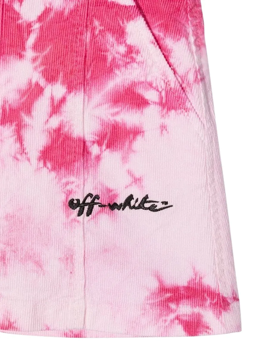 Velvet Tie Dye Skirt