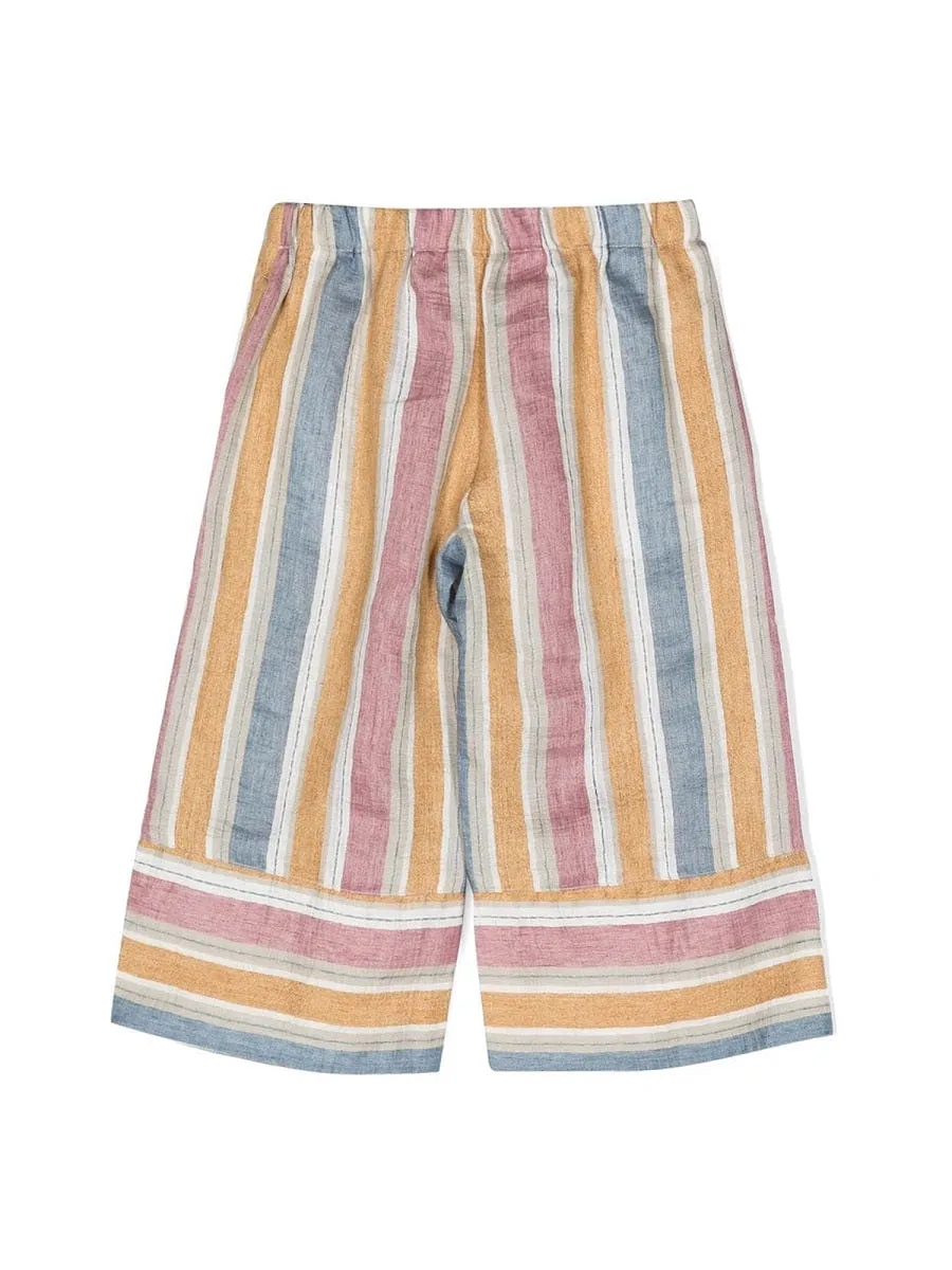 Striped Capri Pants