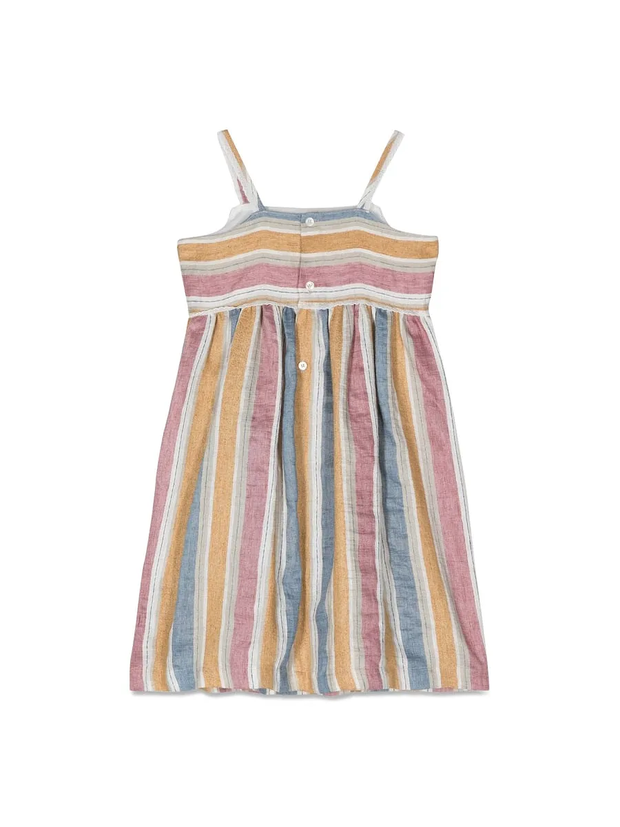 Striped Sleeveless Dress