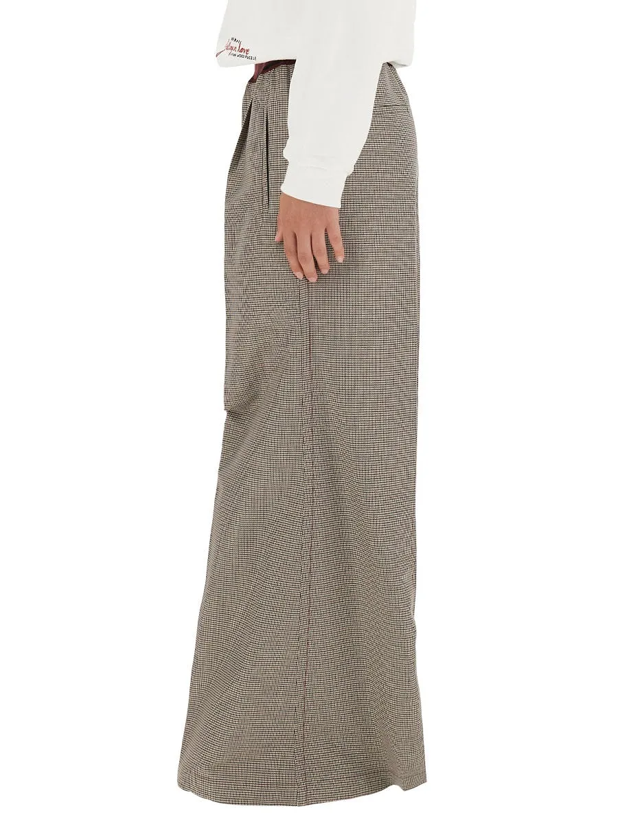 Marni Plaid Pants