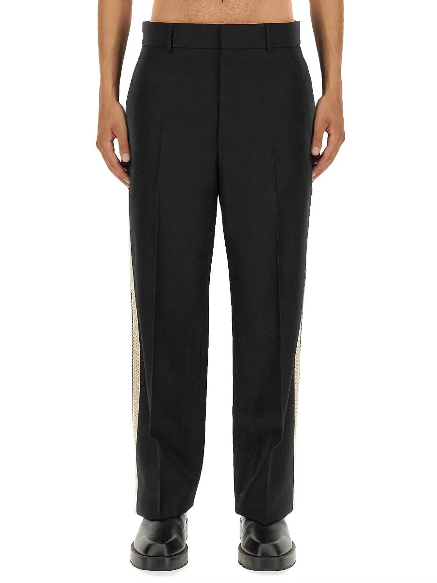 Palm Angels Pants With Logo Band