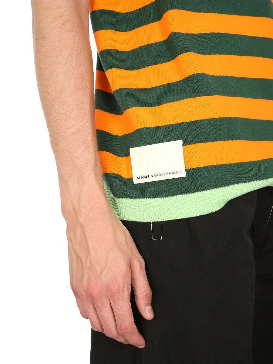 Sunnei X Eleonora Bonucci Knitted Polo