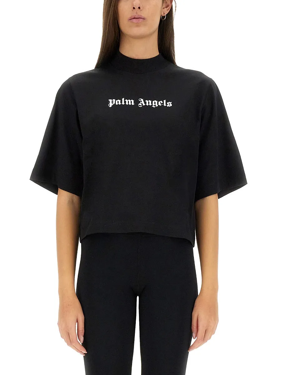 Palm Angels T Shirt With Logo