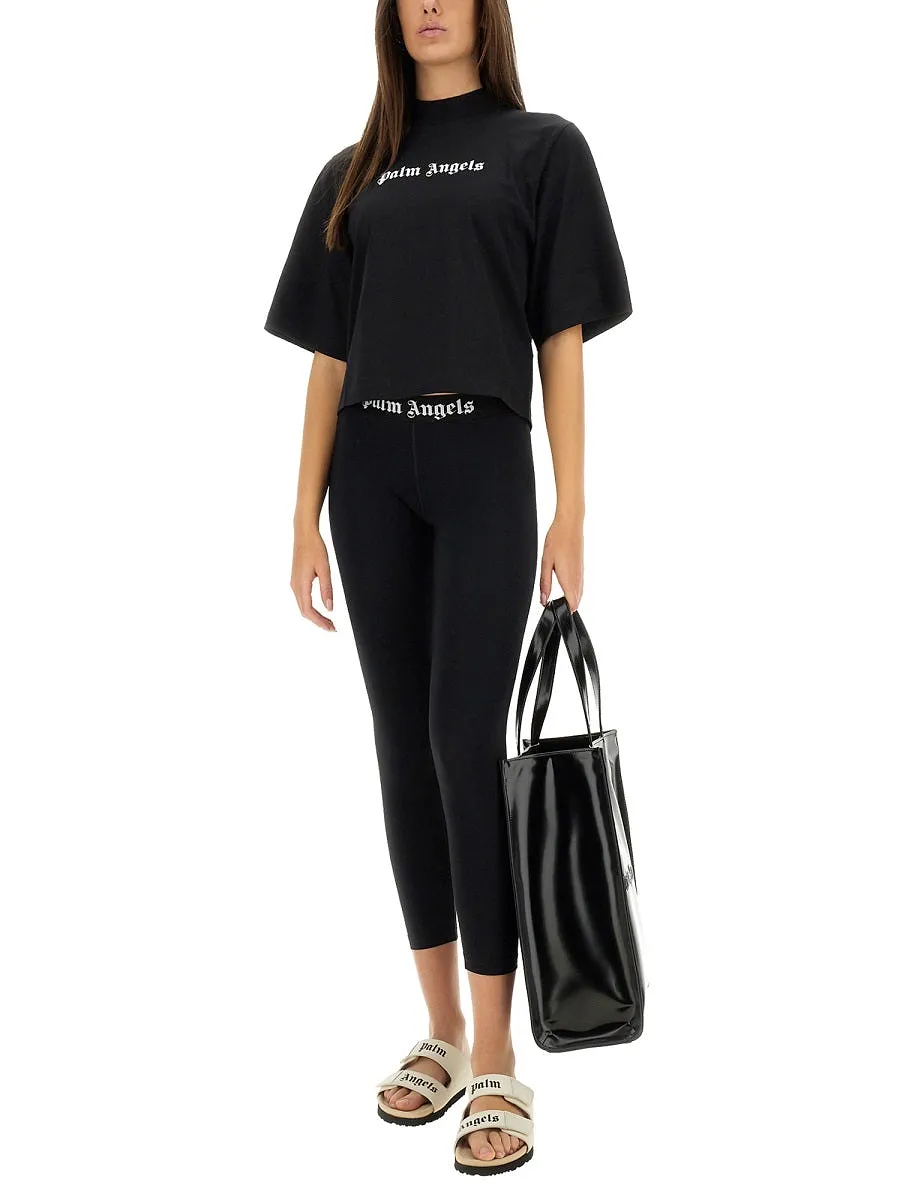 Palm Angels T Shirt With Logo