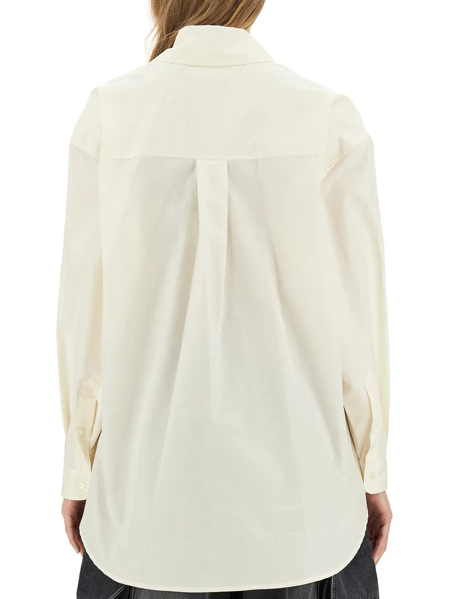 Palm Angels Shirt With Embroidered Logo