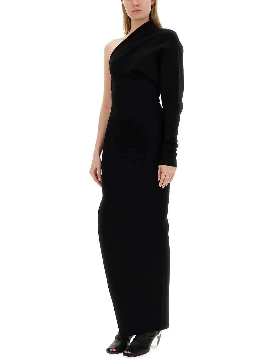 Rick Owens One Shoulder Dress