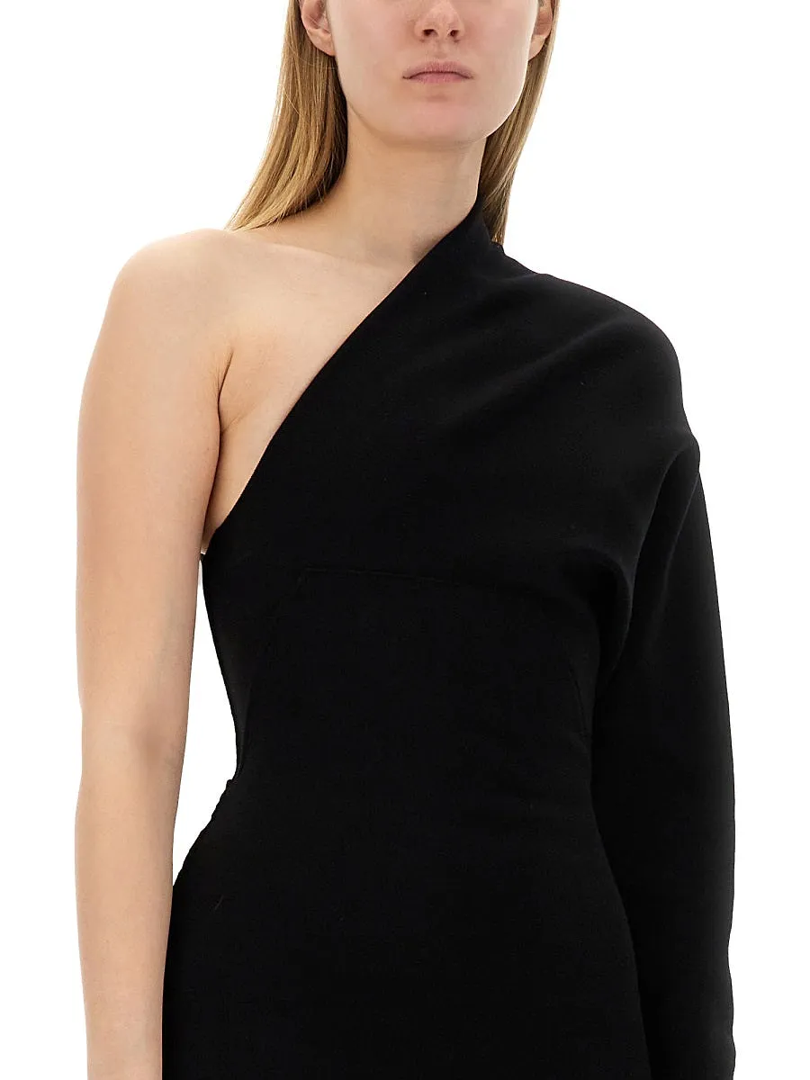 Rick Owens One Shoulder Dress