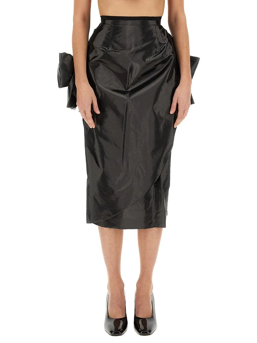 Maison Margiela Skirt With Bow