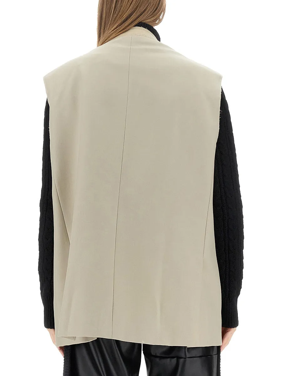 Mm6 Maison Margiela Single Breasted Vest