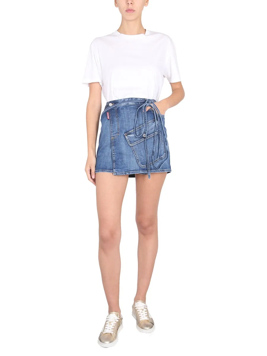 Dsquared Skirt With Pocket