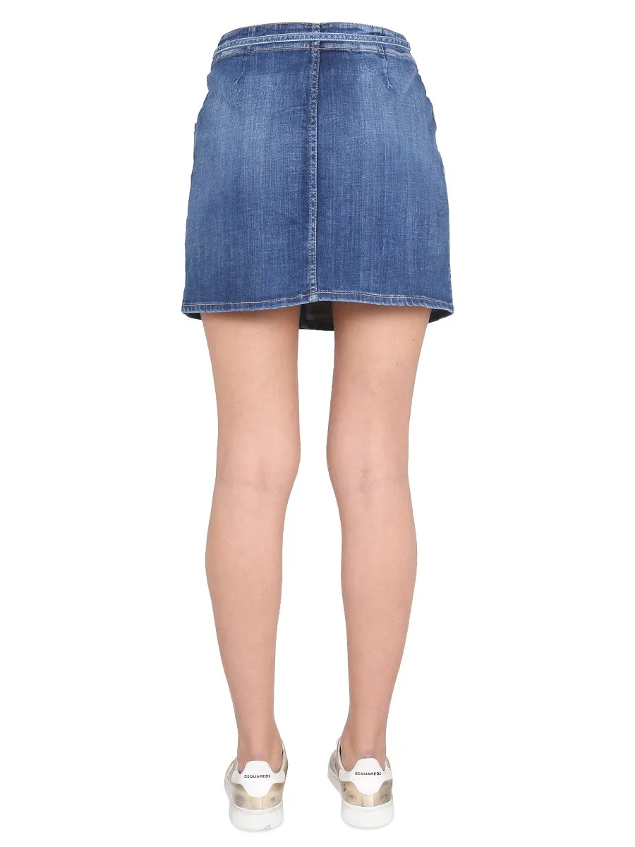 Dsquared Skirt With Pocket