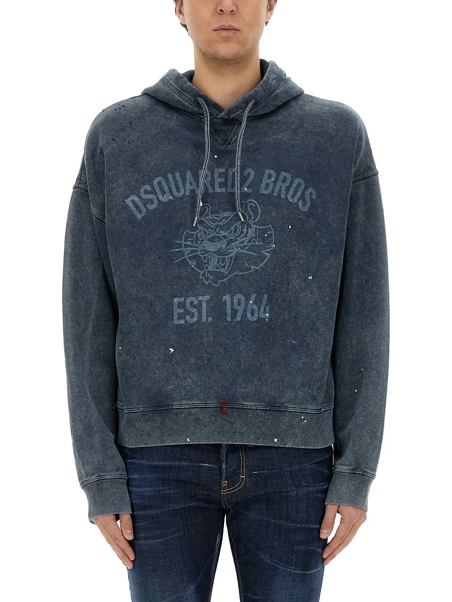 Dsquared Sweatshirt With Logo Print