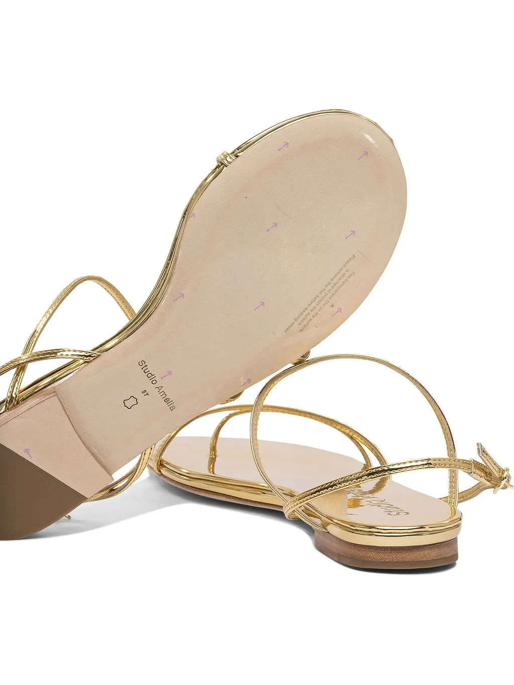 Studio Amelia Helix Flat Sandals