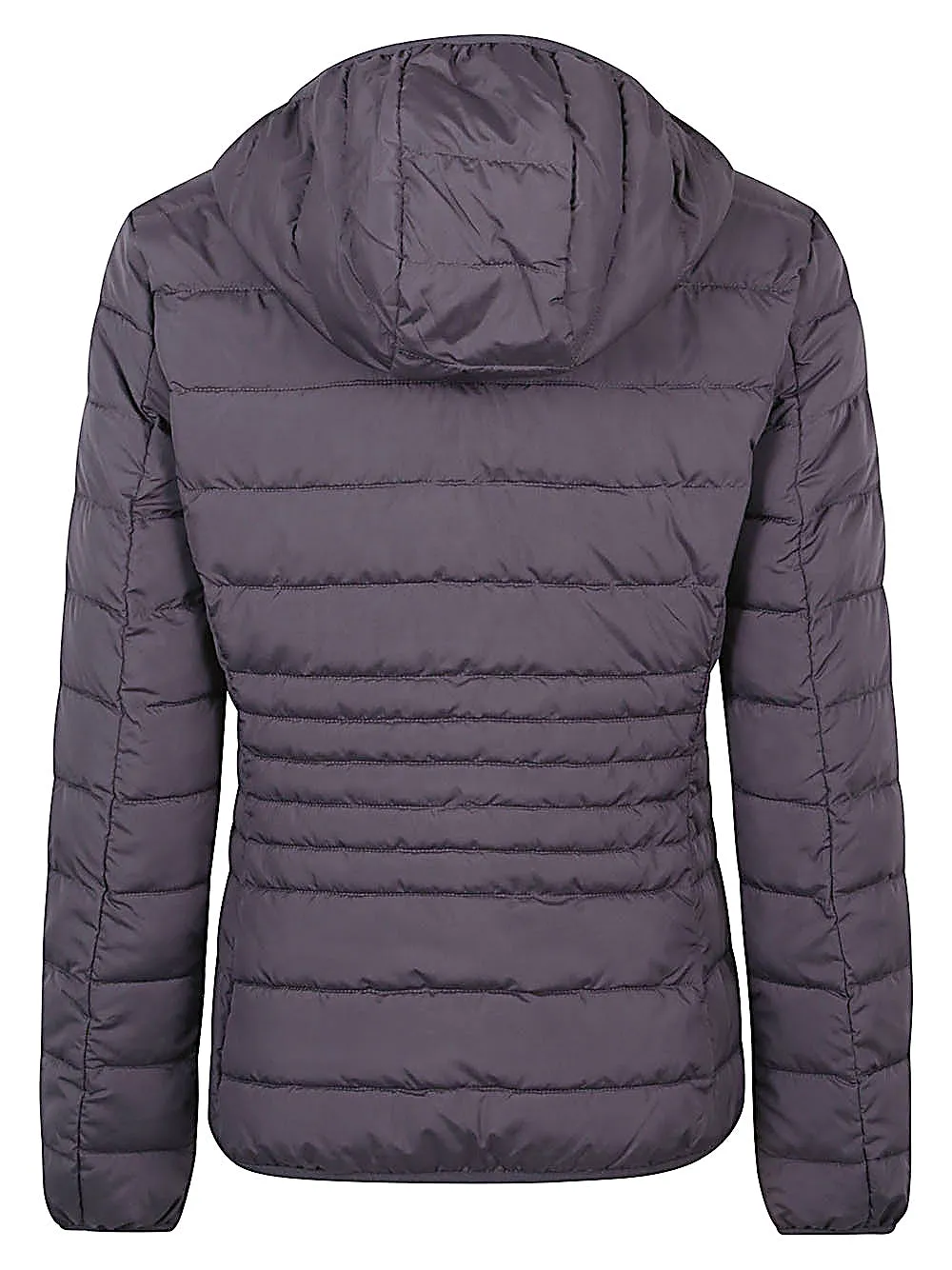 Ea7 Logo Short Down Jacket