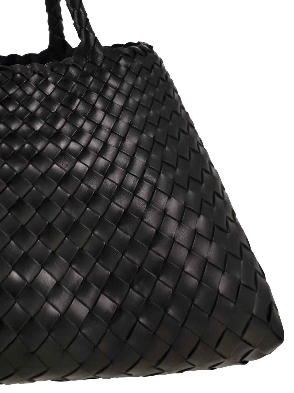 Dragon Santa Croce Big Woven Leather Bag