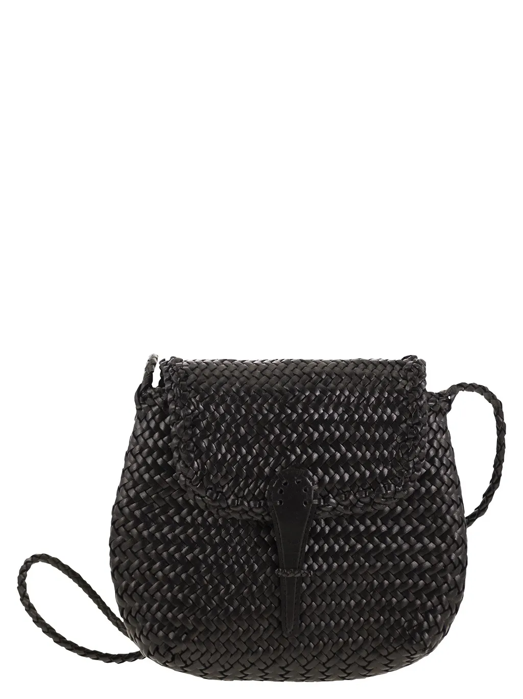 Dragon Mini City Bag Woven Leather Bag