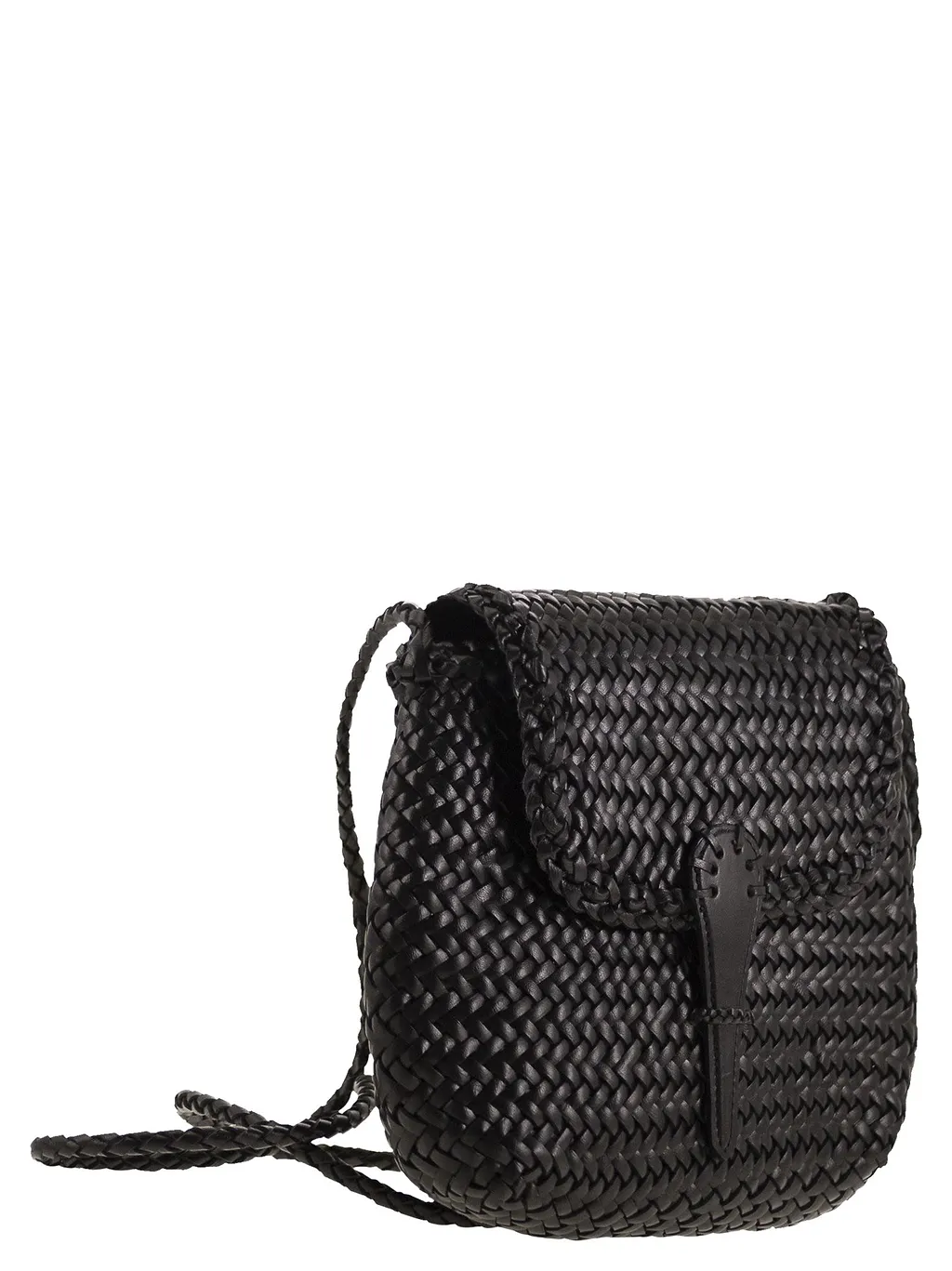 Dragon Mini City Bag Woven Leather Bag