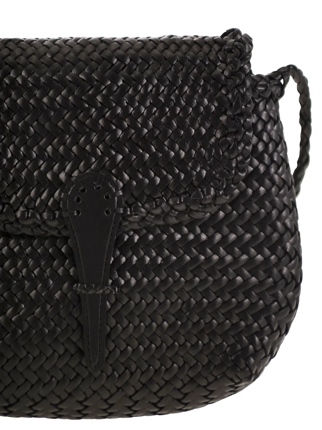 Dragon Mini City Bag Woven Leather Bag