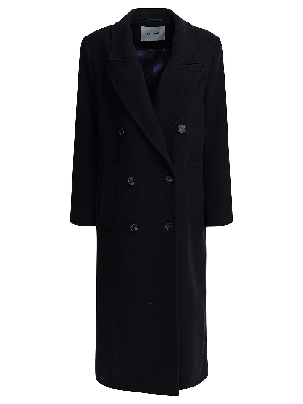 Ivy Oak Clemence Double-Breasted Wool Blend Coat