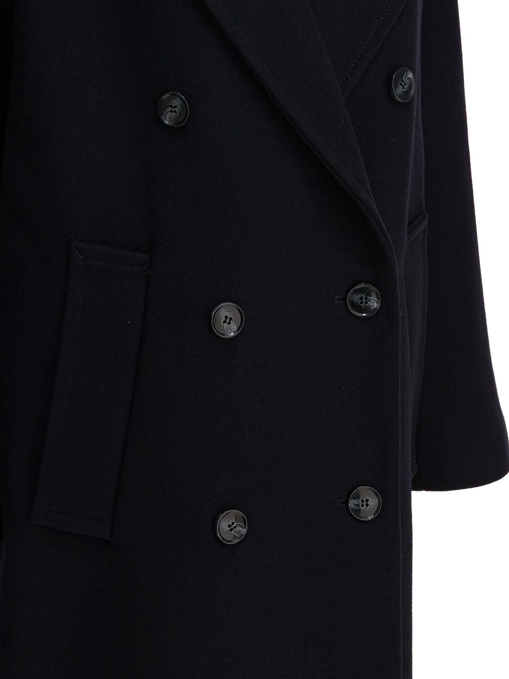 Ivy Oak Clemence Double-Breasted Wool Blend Coat