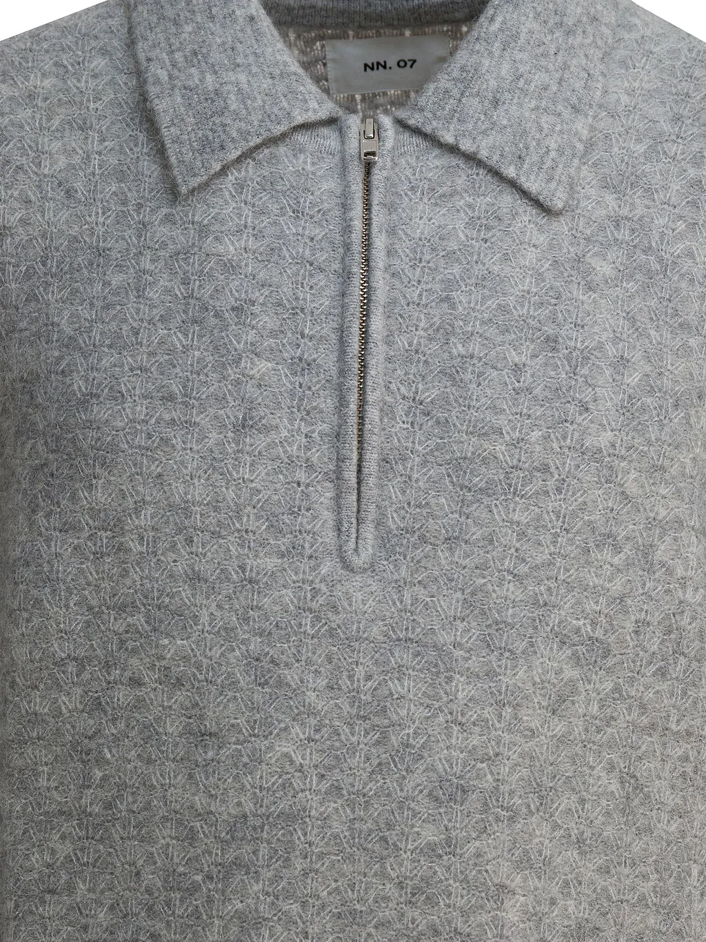 Nn.07 Alpaca Blend Polo Sweater Alfie