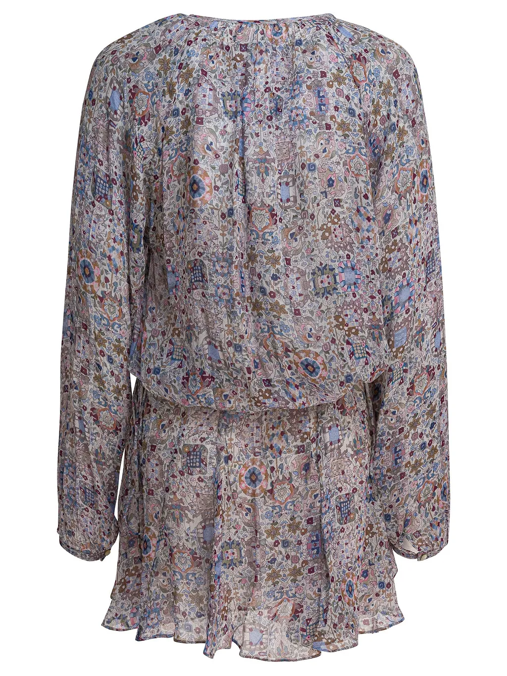 Marant ÉToile Floral Flared Dress