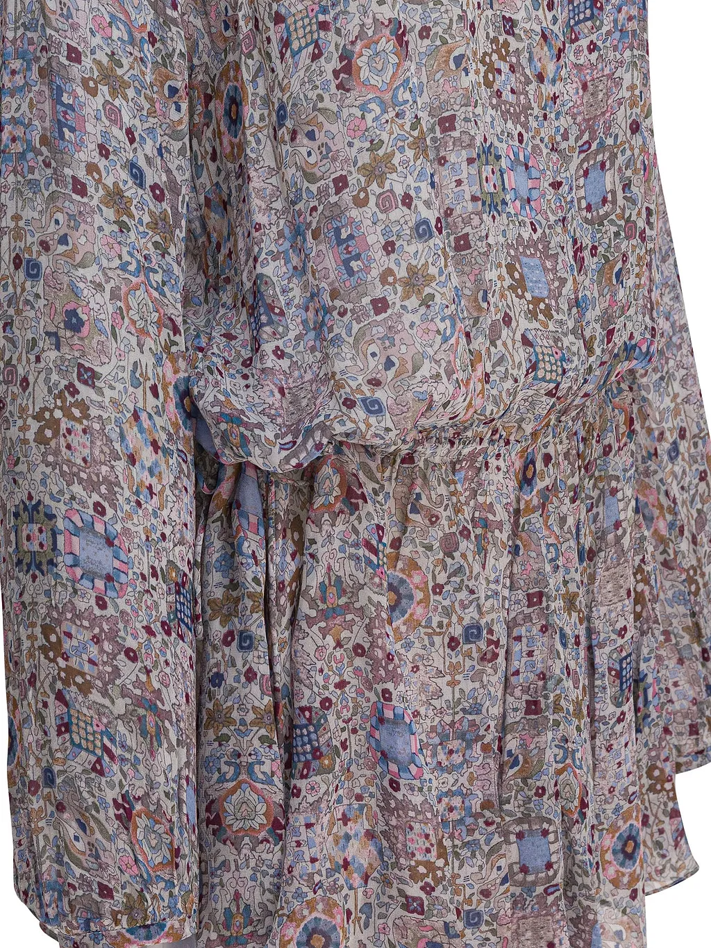Marant ÉToile Floral Flared Dress