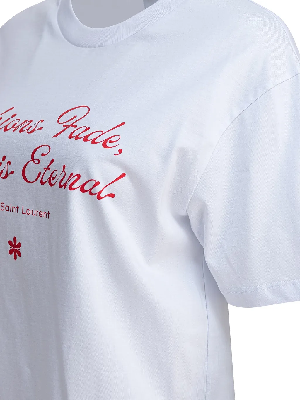 Semper Quote Print T-Shirt